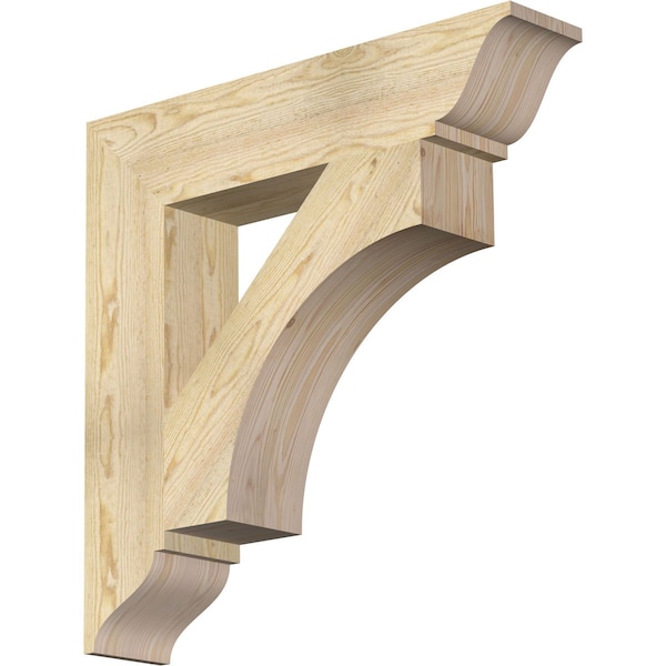 Ekena Millwork Westlake Traditional Rough Sawn Bracket, Douglas Fir, 6"W x 30"D x 30"H BKT06X30X30WTL01RDF - main